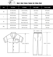 Men's Silk Satin Pajama Set Short Sleeve Loungewear with Long Pants-Dark Purple With Black Collar