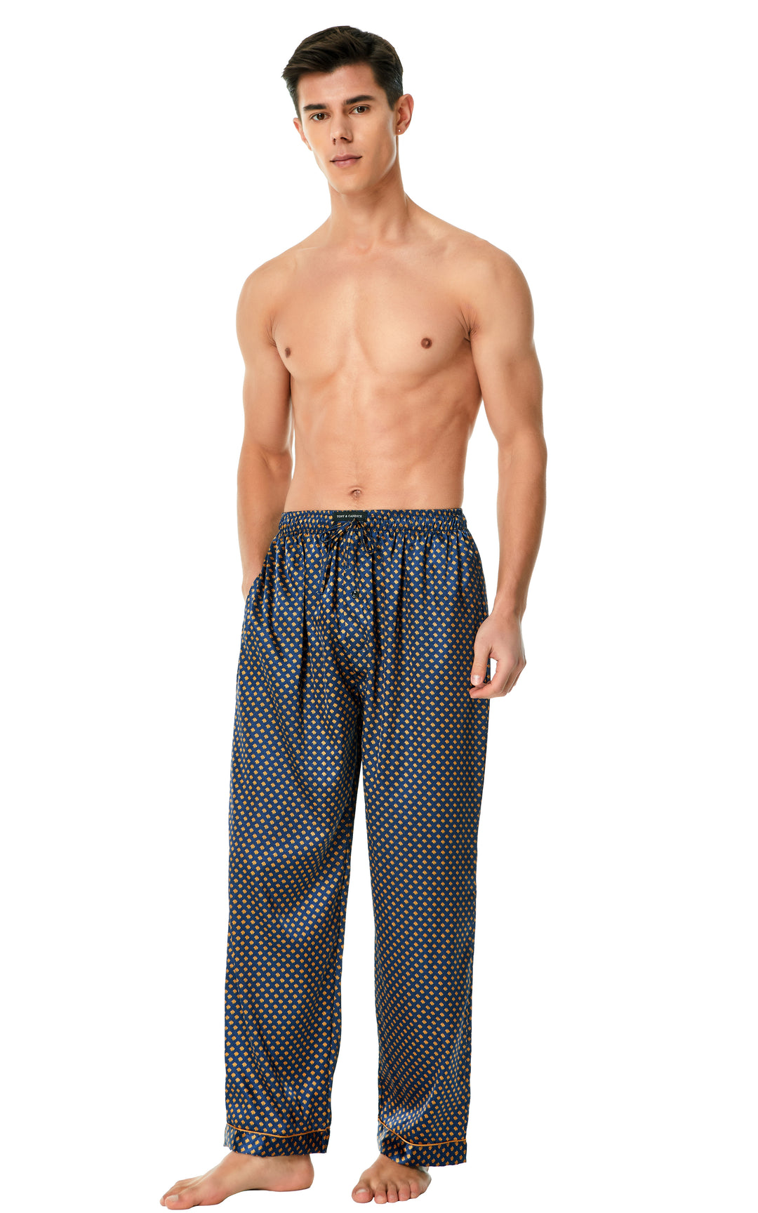 コンビニ支払い❌andmary Candice pants set up andmary Candice pants set up navy