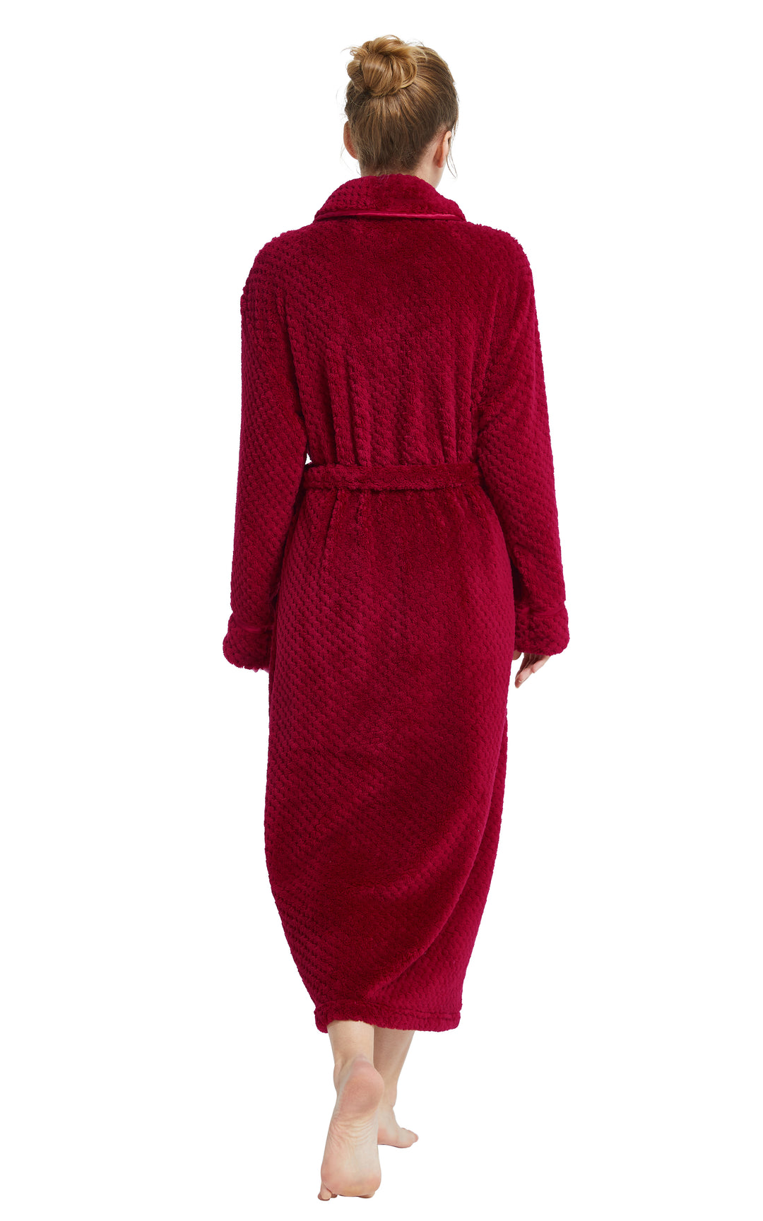 womens burgundy dressing gown Regal Women's Dressing Gown main image 1